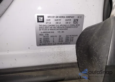 2022 Buick Encore Gx Fwd Select from USA, damaged, VIN KL4MMDS24NB139436